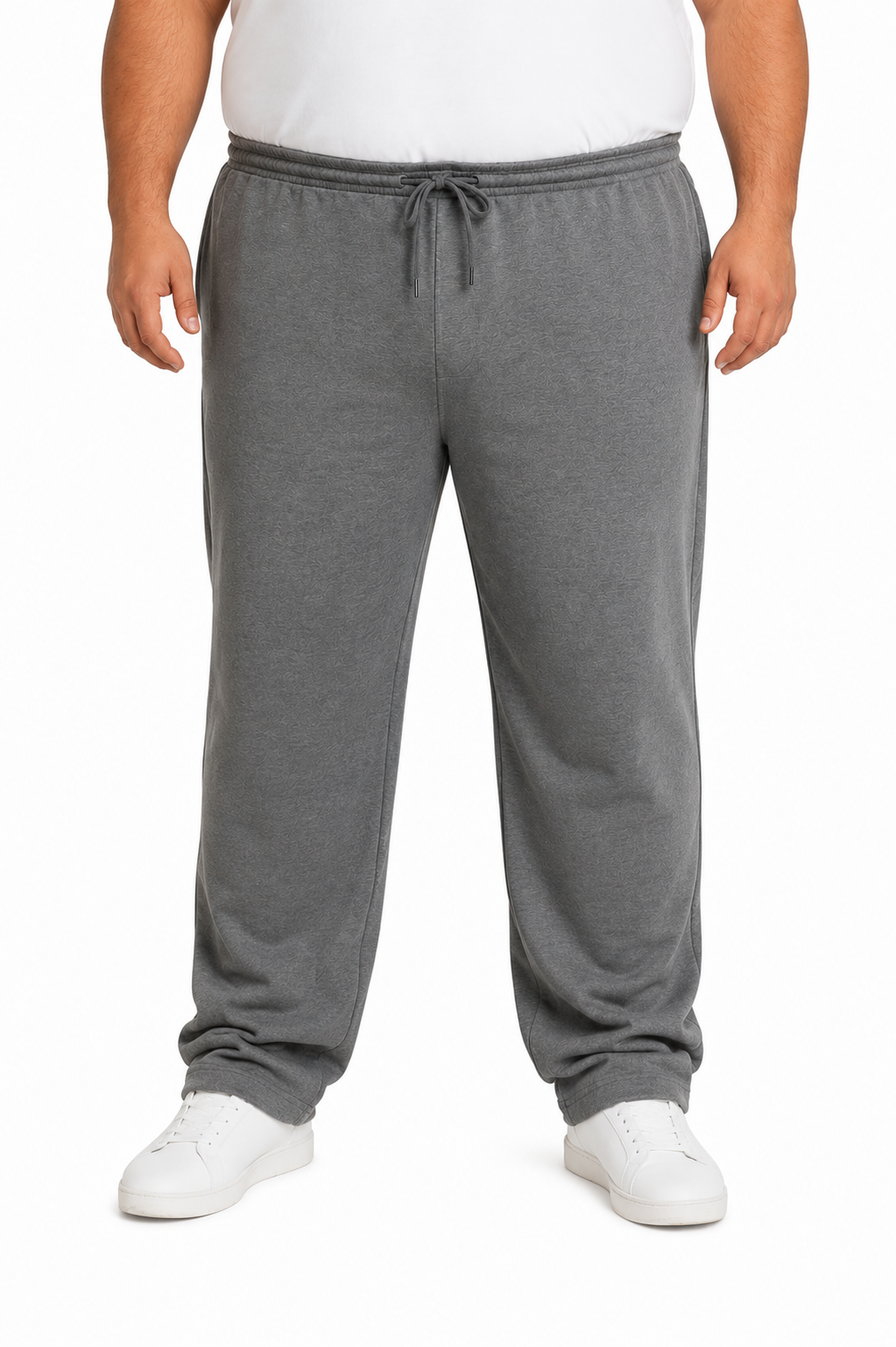 Pantalón de buzo recto invierno 008 melange oscuro Tallas Grandes | MASX Chile