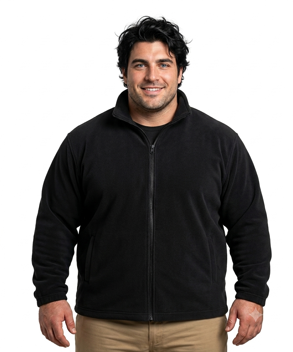 Polar simple M/L 009 Negro Tallas grandes | MASX Chile