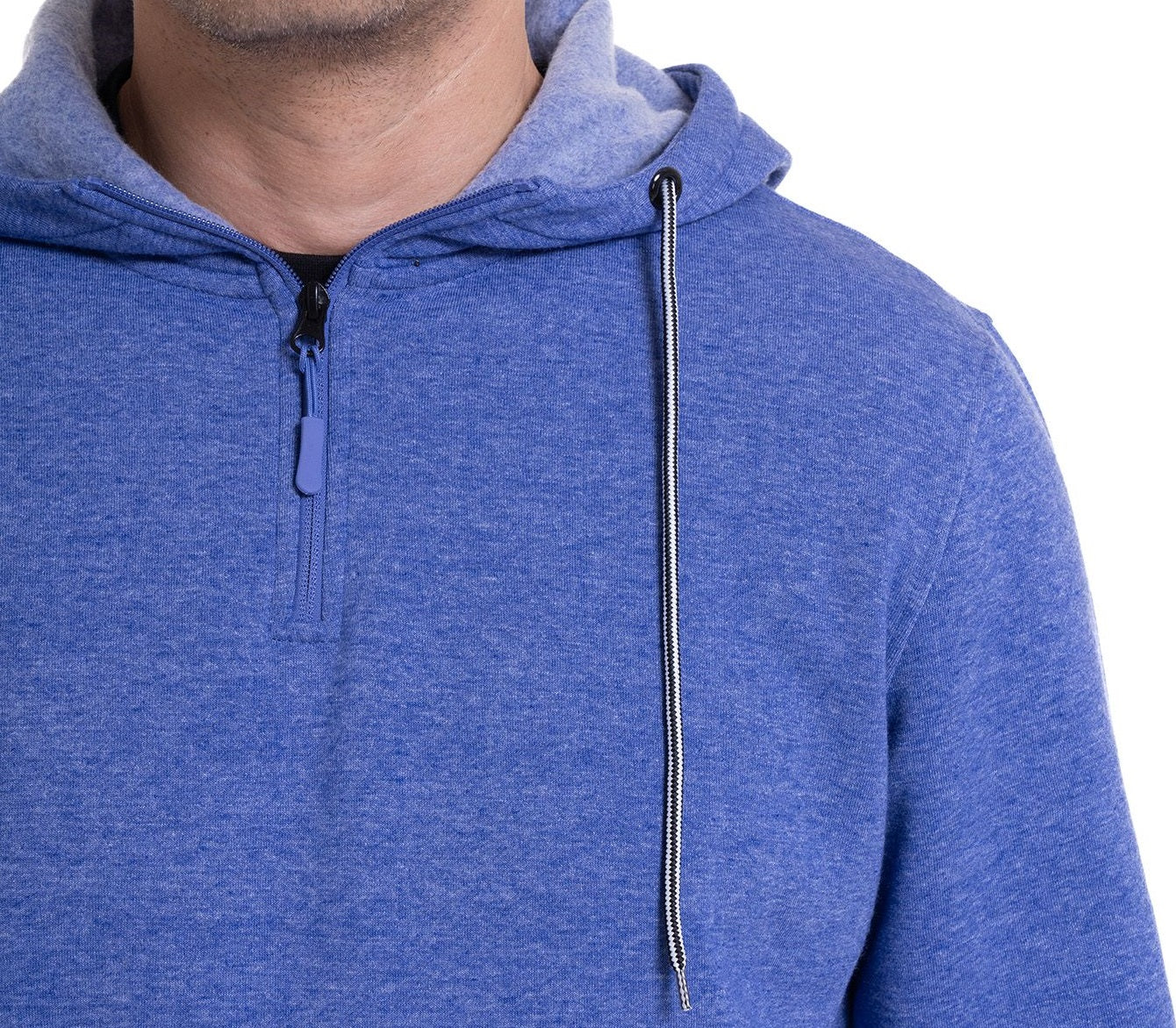 Polerón medio cierre 077 azul | MASX Chile