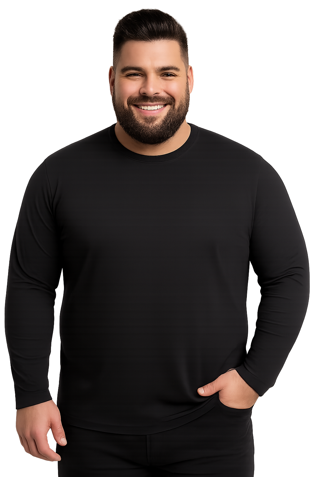 Polera primera capa 009 negro