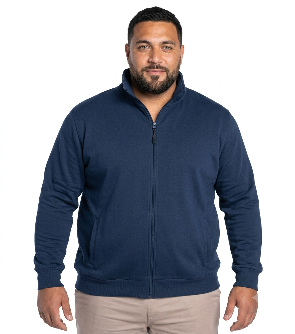 Polerón Cuello Alto 079 Azul Marino | MASX Chile
