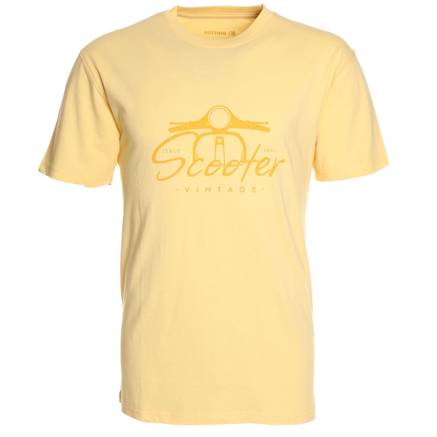 Polera jersey estampada cuello redondo 022 vainilla - Tallas Grandes